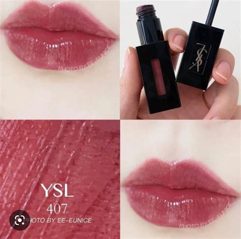 ysl vinyl lip stain 407|YSL lip stain 407.